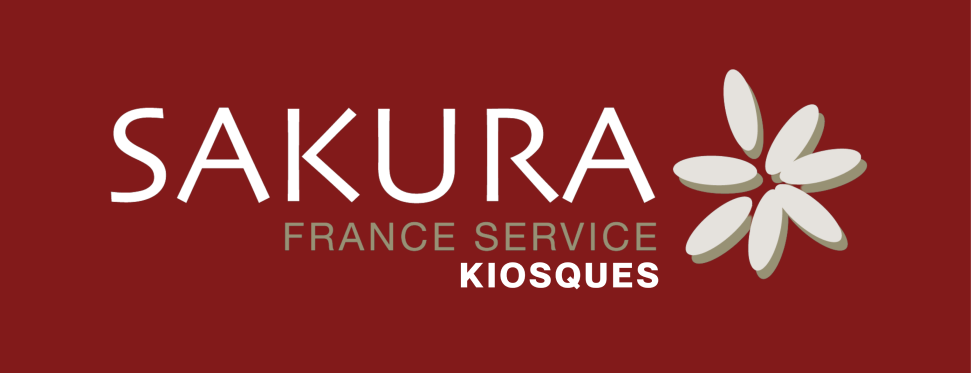 logo sakura france service kiosques